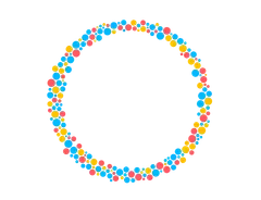 ForceSimulation - collision-detection